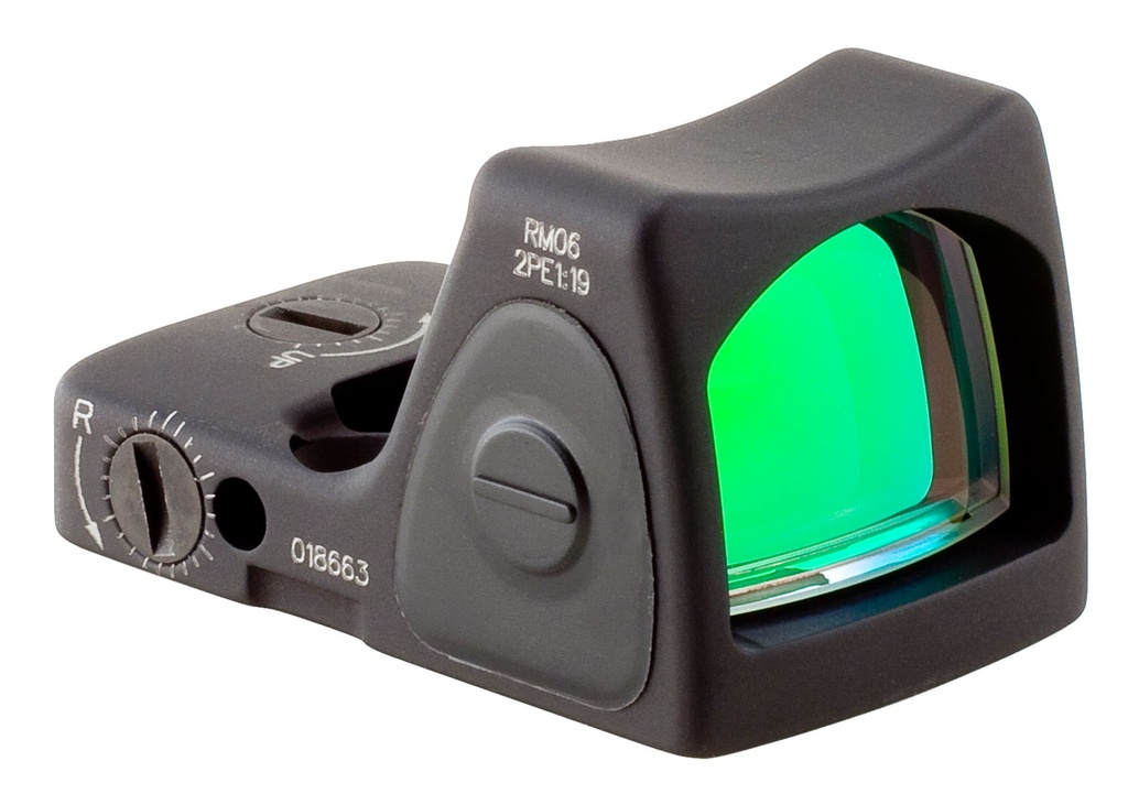 Trijicon 700672 RMR Type 2 Matte Black 1 x 0.87" x 0.63" 3.25 MOA Red Dot 